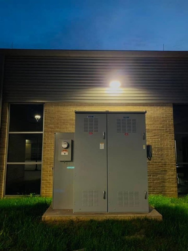 Commercial switchgear installation