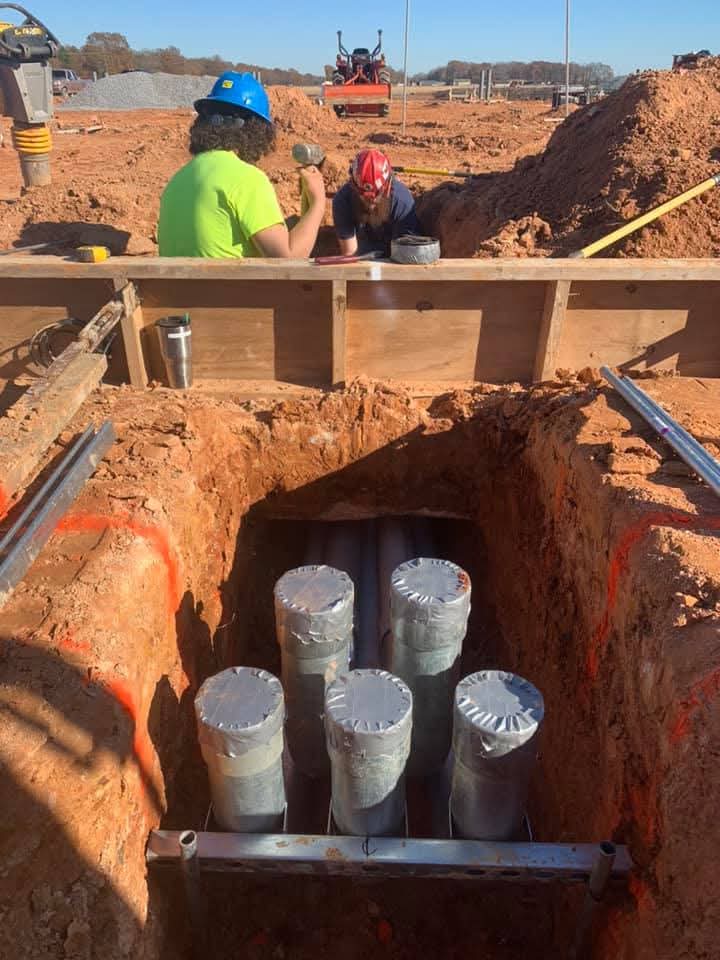 Exterior electrical service installation